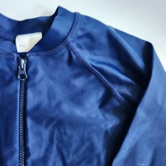 Hanna Andersson Navy Sunblock Swimmy Rash Guard Suit Size 18-24 Months | 80 cm - Picture 4 of 8